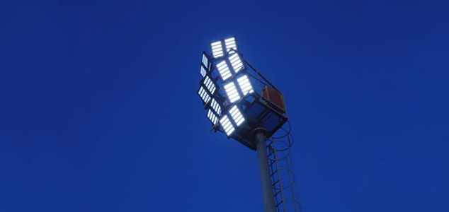 경기장 조명 14에 적용가능한 높은 발광 효율 LED 모듈 투광 조명등 200Watts